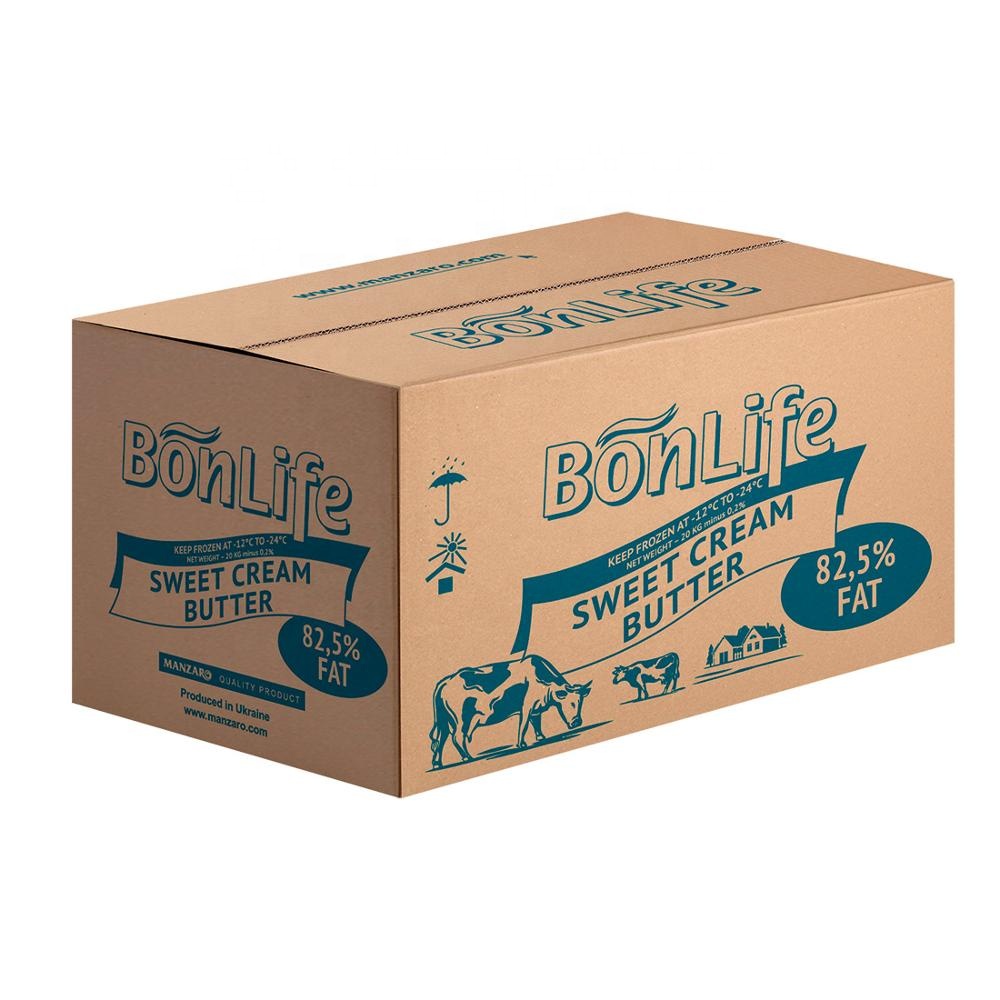 BONLIFE несоленое сладкое сливочное масло 82.5%