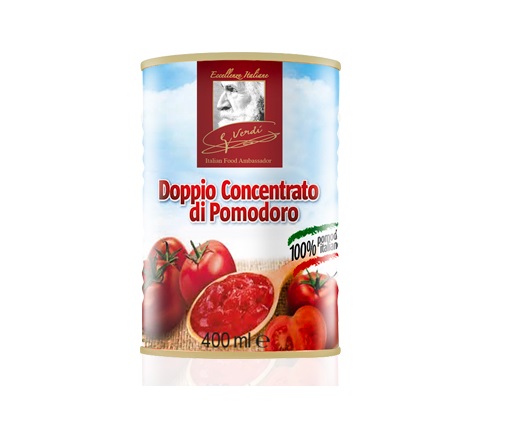 400 g Giuseppe Verdi GVERDI Canned Tomato Paste