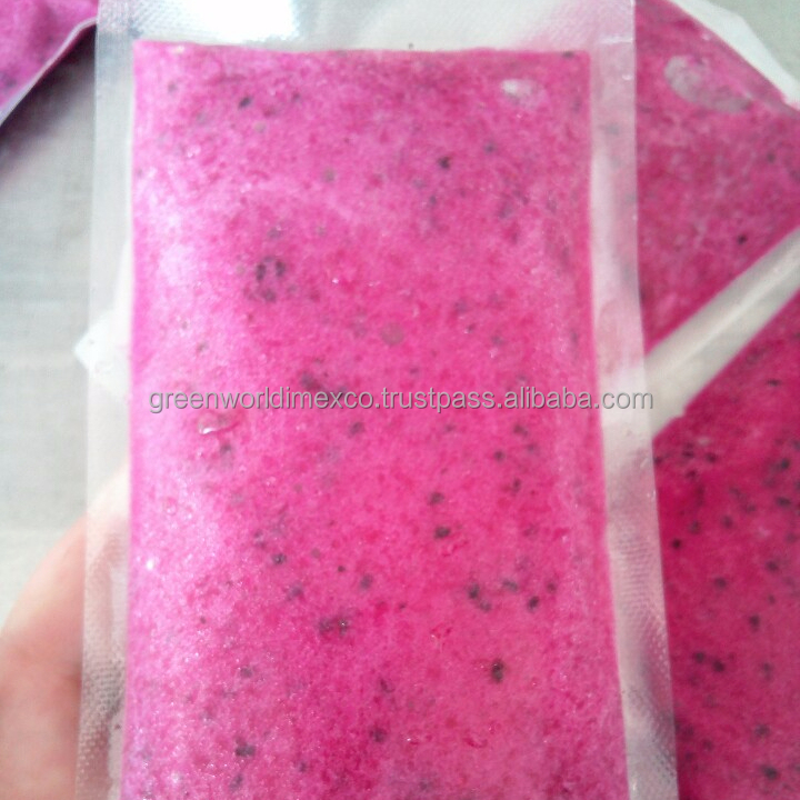 Органические розовый Pitaya пюре-100% чистого Лучшая цена из Вьетнама