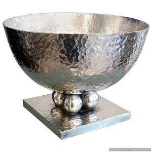 Fancy Silver Color New Design Decoration Best Quality Fancy Latest Designing Standard Modern Serving Bowls
