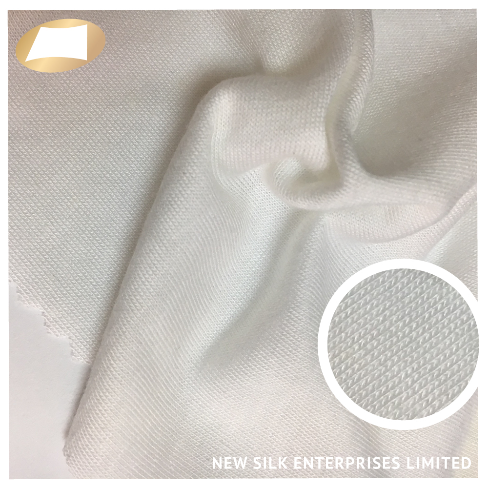 Taiwan textile factory high quality t-shirts cheap 40 cotton 60 modal jersey knit fabric sale 110gsm