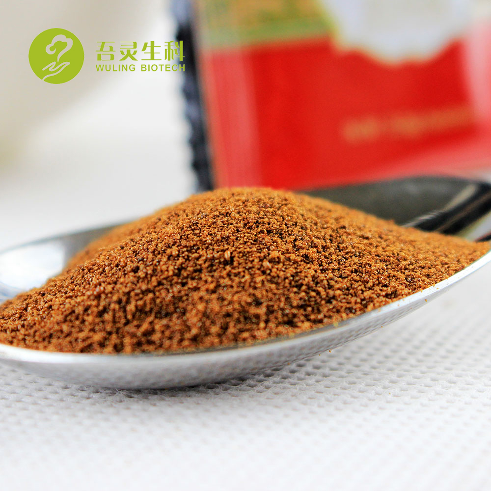 Красный Reishi Арабика мгновенный вкус кофе смешанный с Lucidum Ganoderma