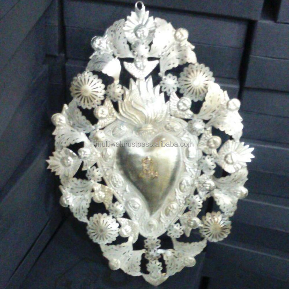 Итальянское античное серебро, Священное Сердце, Ex Voto