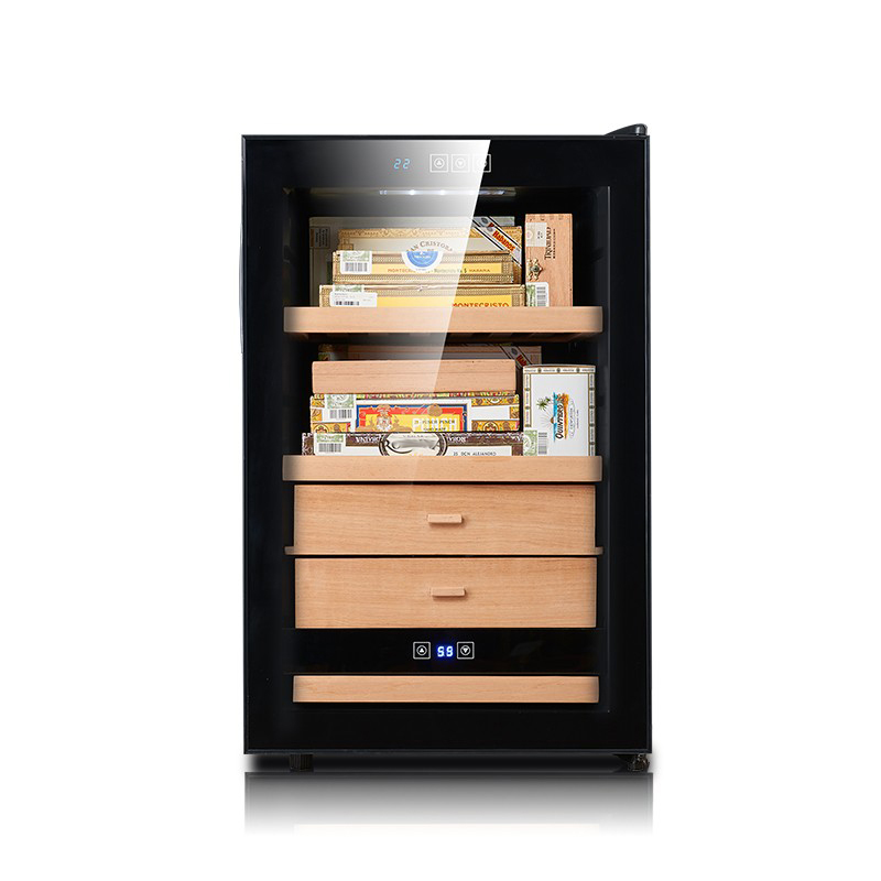 Электронный шкаф для сигар, хьюмидоры испанского бренда Smart control