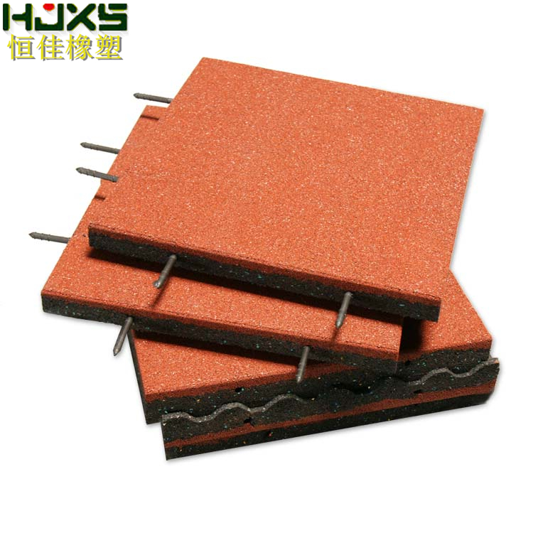 Eco-Sport 1-inch" Interlocking Rubber Flooring Tiles