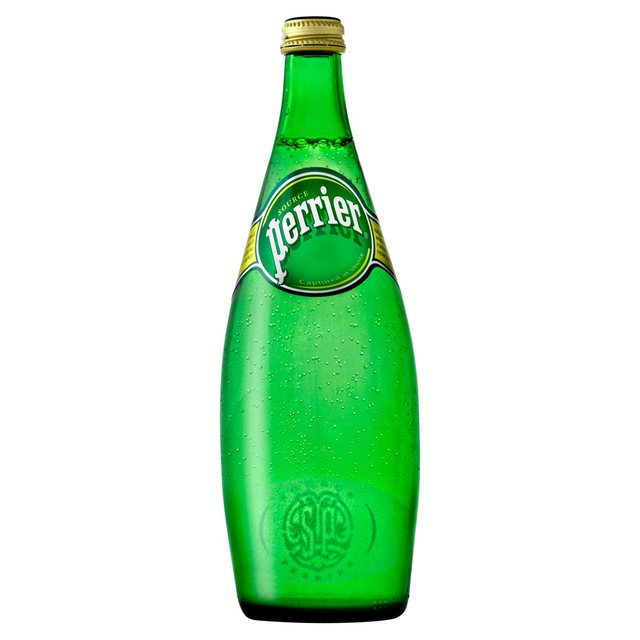 Стеклянная бутылка для минеральной воды Perrier 750 мл