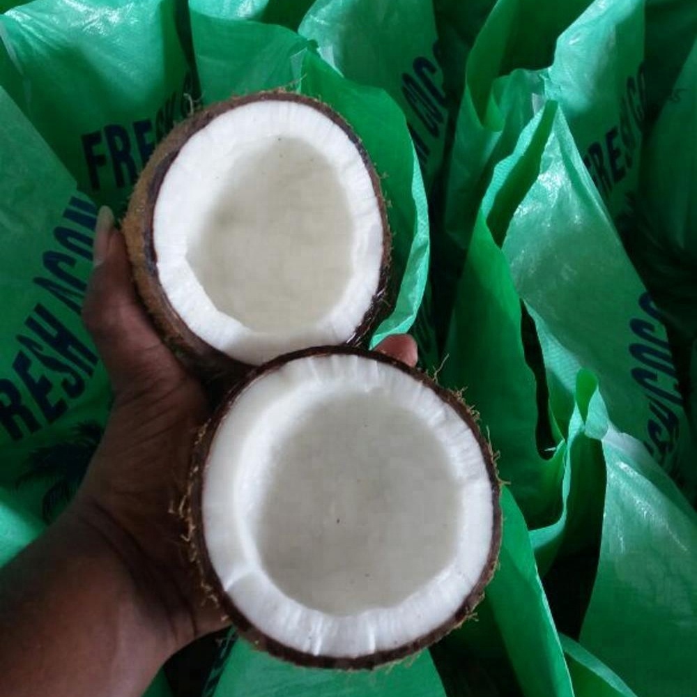 Semi Husked Fresh Indian Coconuts