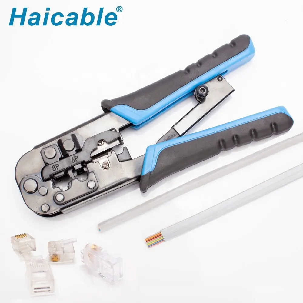 China Three in One Modular Plug Crimping Tool HT-N5684R Network Cable Crimping Pliers
