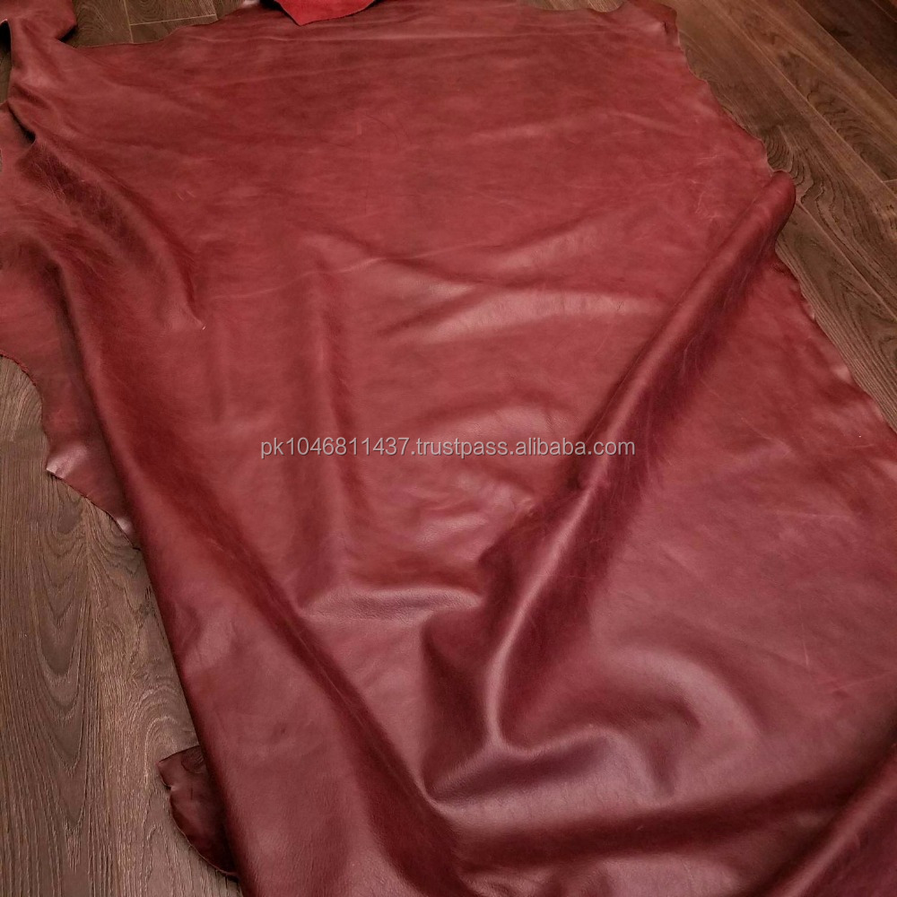Finished Pattern Genuine Cow Leather