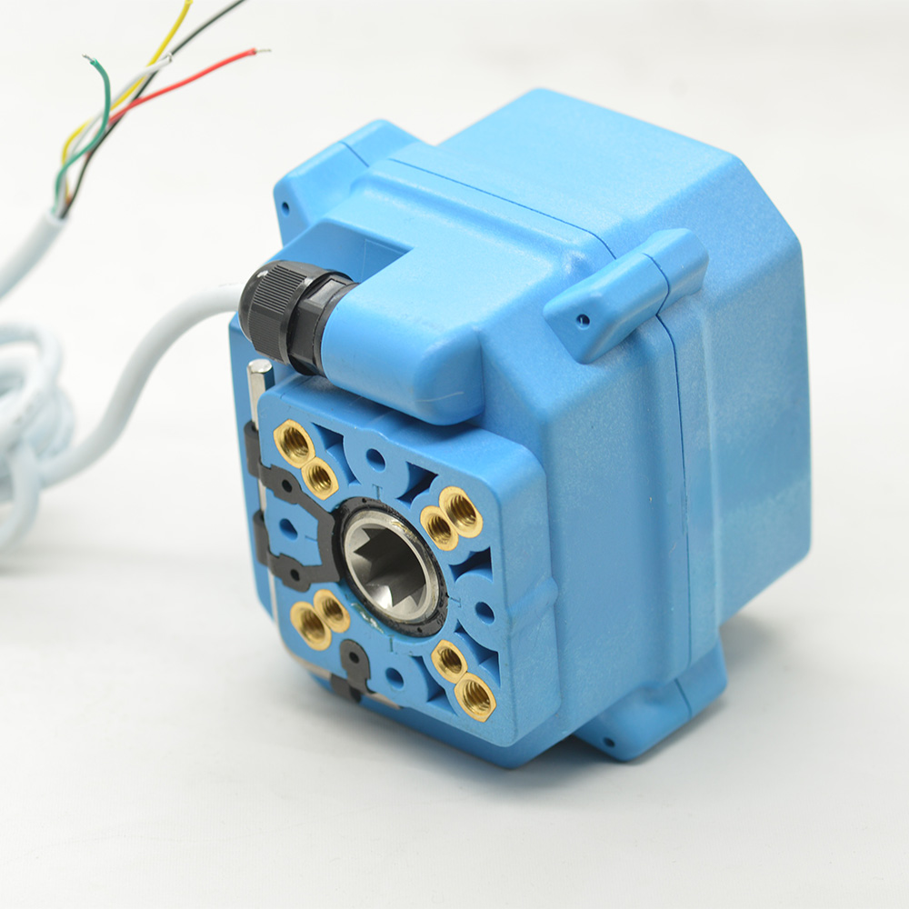 A150 12v 24v CR201 моторизованный Электрический привод клапана с ручным управлением