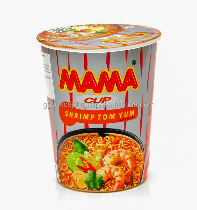 Мама мгновенная лапша с Томом Юм ароматом чашка 60 г
