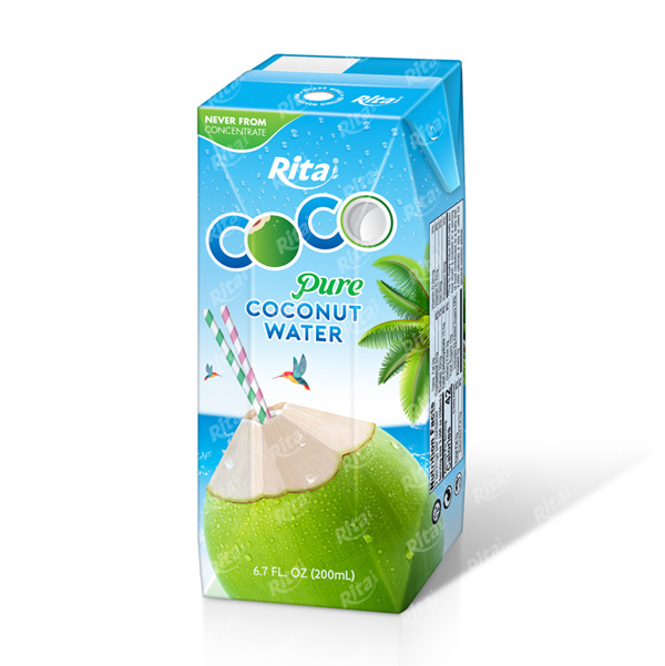 Wholesale Healthy 200ml Pure Coconut Water