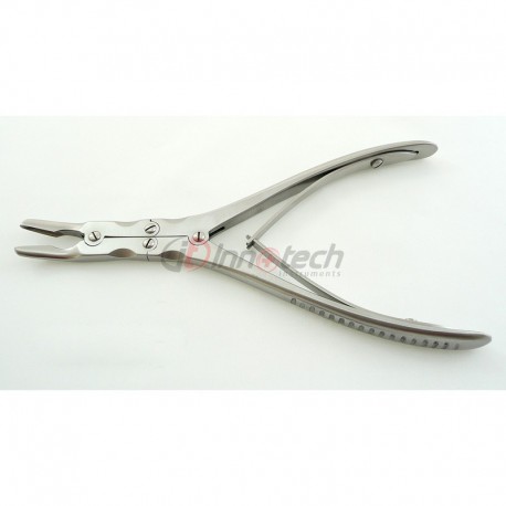 Bone rongeur Zaufal - Jansen, 180 mm, curved hand surgery instruments micro surgery instruments