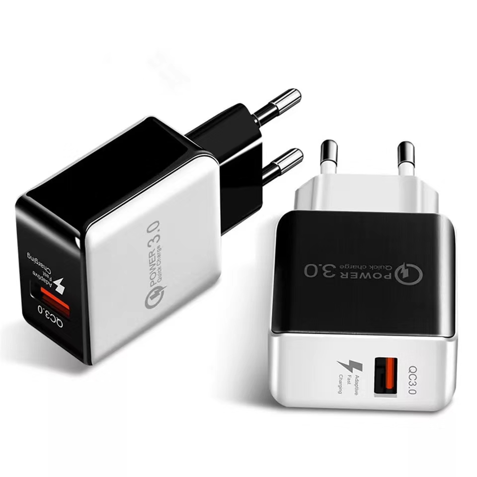 Прямая поставка USB настенное зарядное устройство Быстрая зарядка 3,0 Новинка 18 Вт QC 3,0 зарядное устройство дорожный адаптер KDP-009