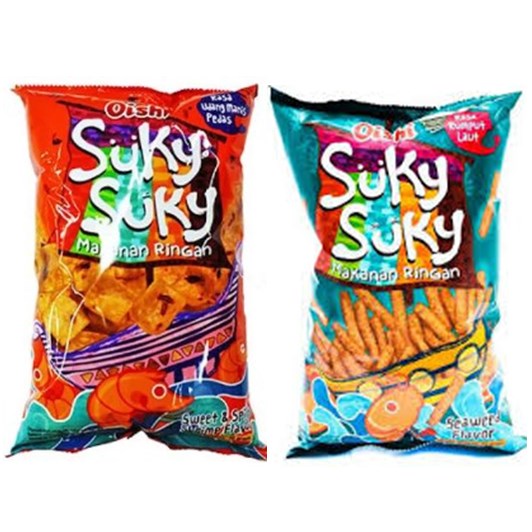 Oishi Suky Suky Snack (seaweed flavor)