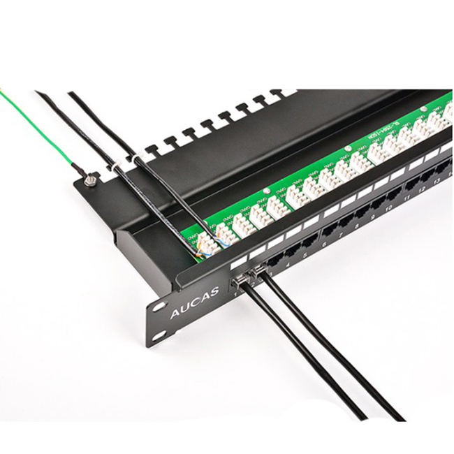 25 port RJ11 Стандартный 1U 19-дюймовую стойку IDC Тип телефон патч-панель