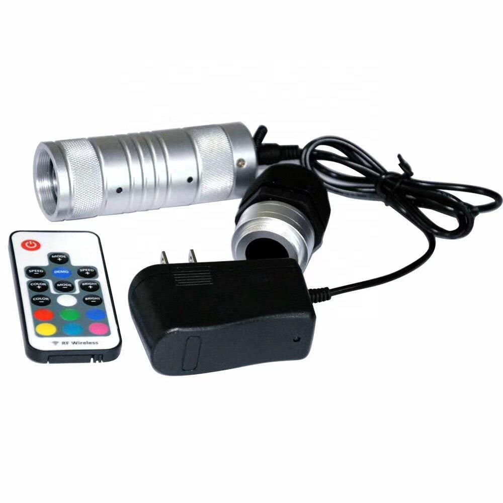 12VDC 3W LED fiber optic emitter with RF control