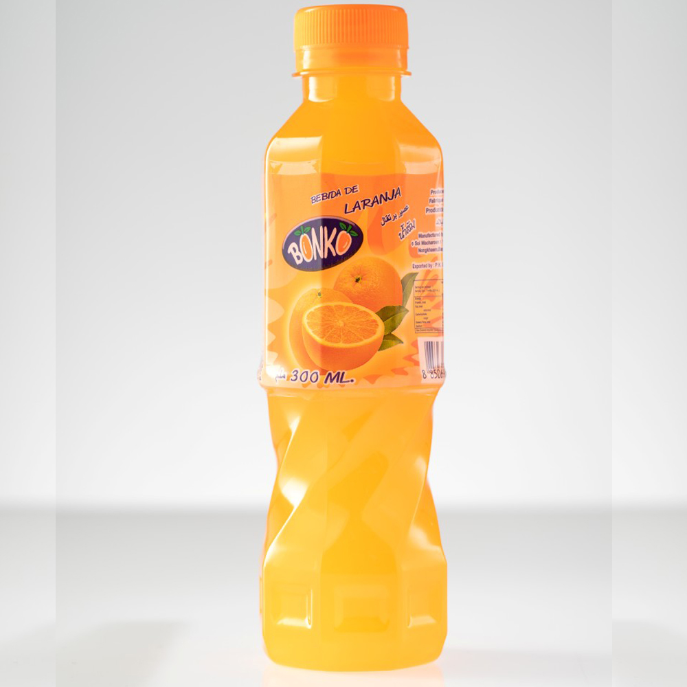 Fruit Drink Juice Orange 300ml Plastic bottle BONKO brand