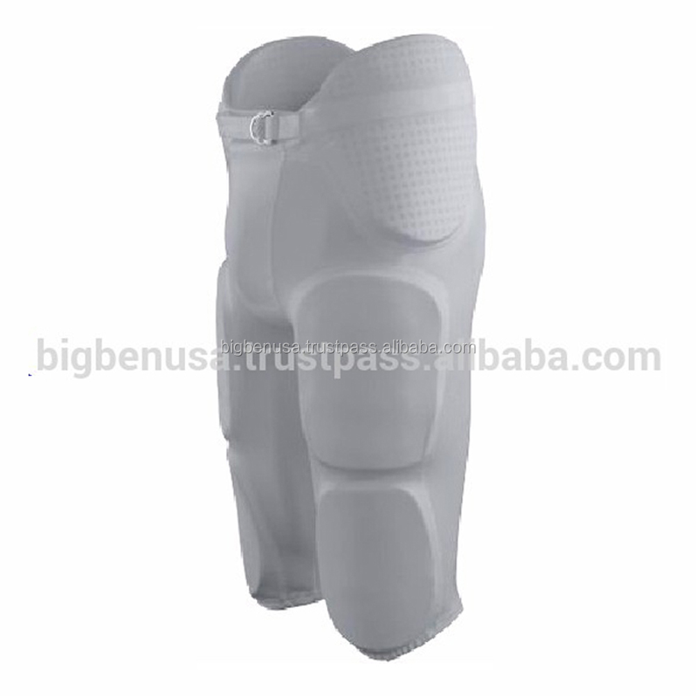 Custom printed white American Football pants for retailers, sports clubs, wholesalers, distributors, importers