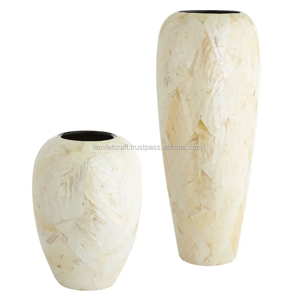 High quality best selling eco friendly hot MOP vase with latest design collection 2017 from Vietnam