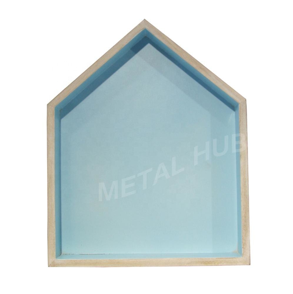 Wooden Pentagonal Tray
