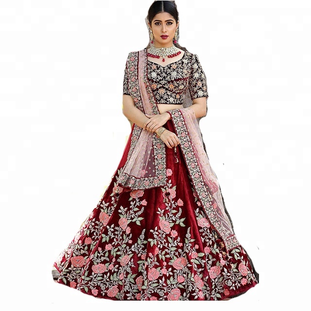 Lehenga Choli дизайн для свадьбы/Lehenga Choli для свадьбы невесты/оптовая продажа Lehenga Choli