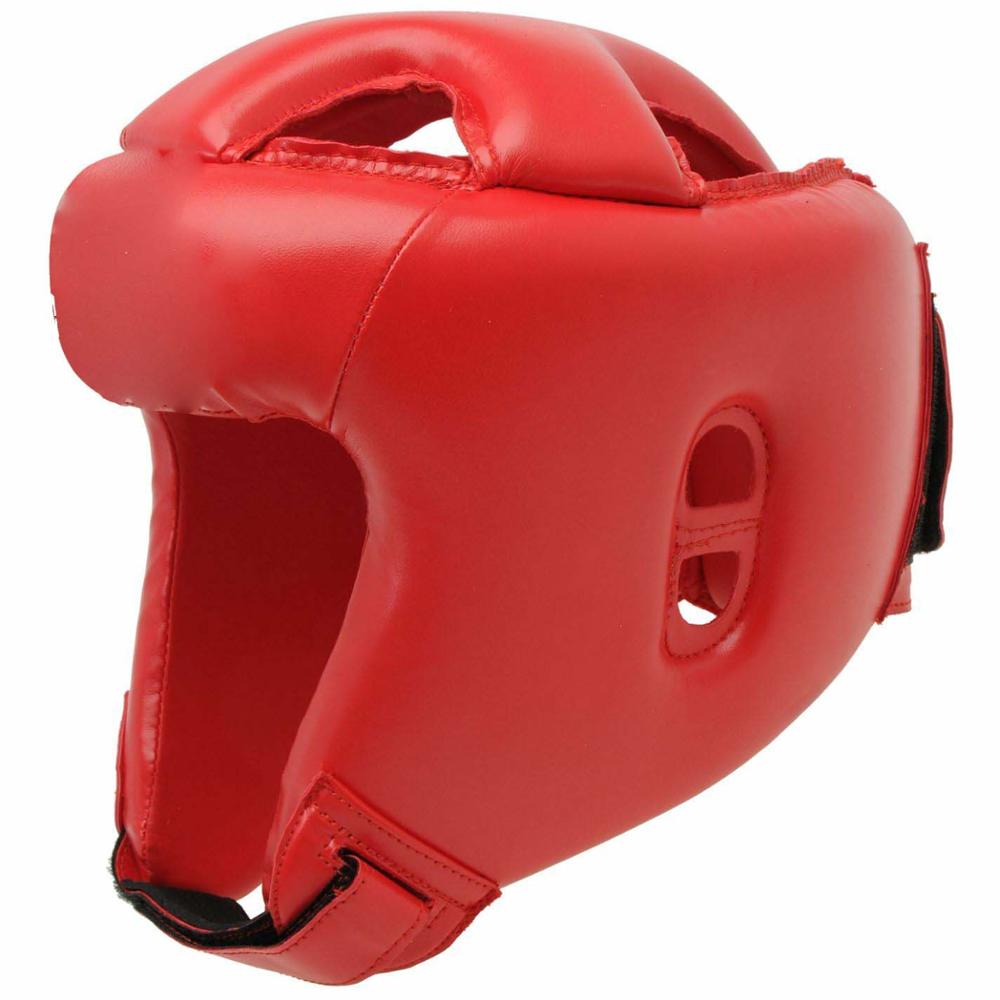 Professional fight Kick boxing MMA Head Guard / cow leather head protector