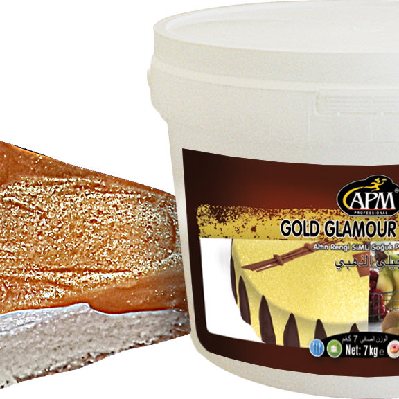 Гламурная холодная глазурь APM GOLD