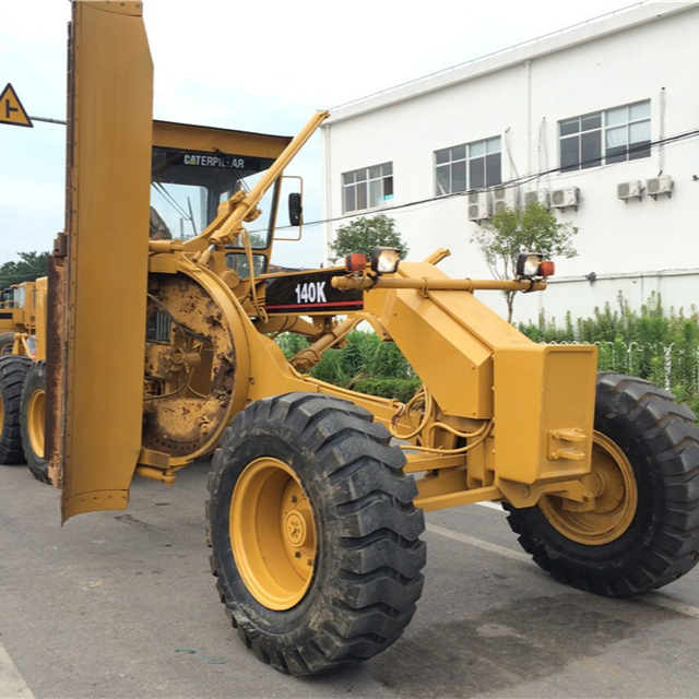 Дешевые грейдеры б/у Caterpillar Cat 140K автогрейдеры Япония б/у кота 140/12/14 дюймов горячая распродажа