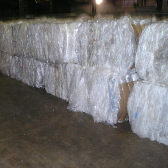 Переработанного пластика roll тюки сельскохозяйственная пленка LDPE лома