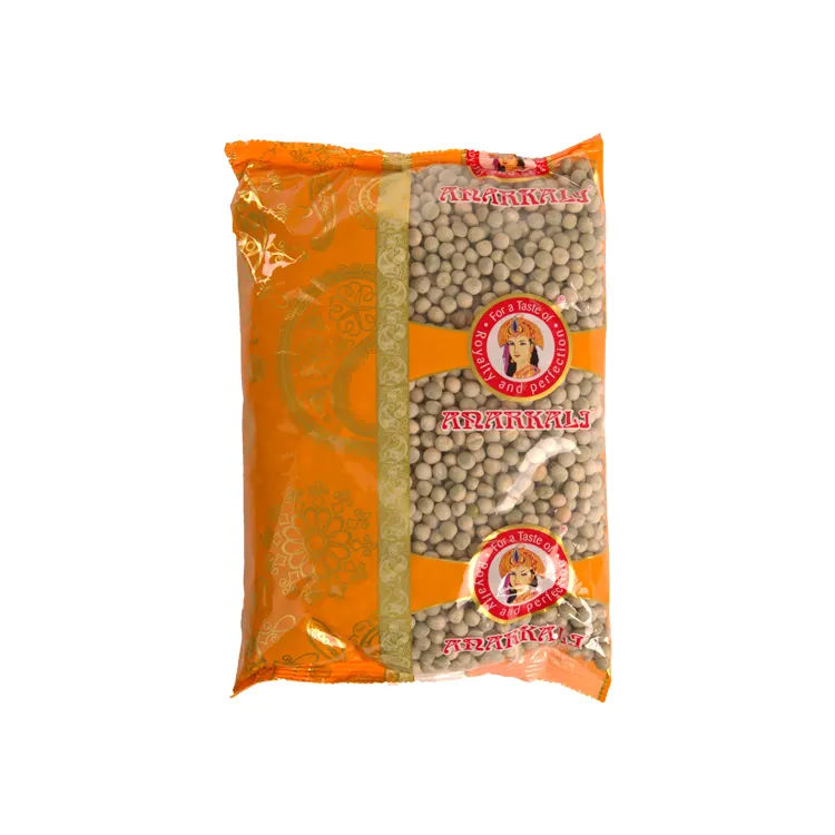 Famous Anarkali Brand Sweet And Aromatic Organic Goods Green Peas Dried Packed Lentils