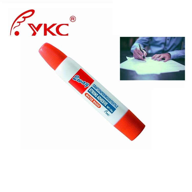 38g white glue non toxic Dual applicator liquid bottle