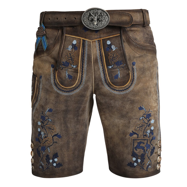 Традиционная немецкая Мужская трахтенная Баварская Октоберфест Lederhosen