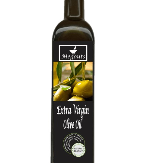 Стеклянная бутылка для оливкового масла Megouts Extra Virgin