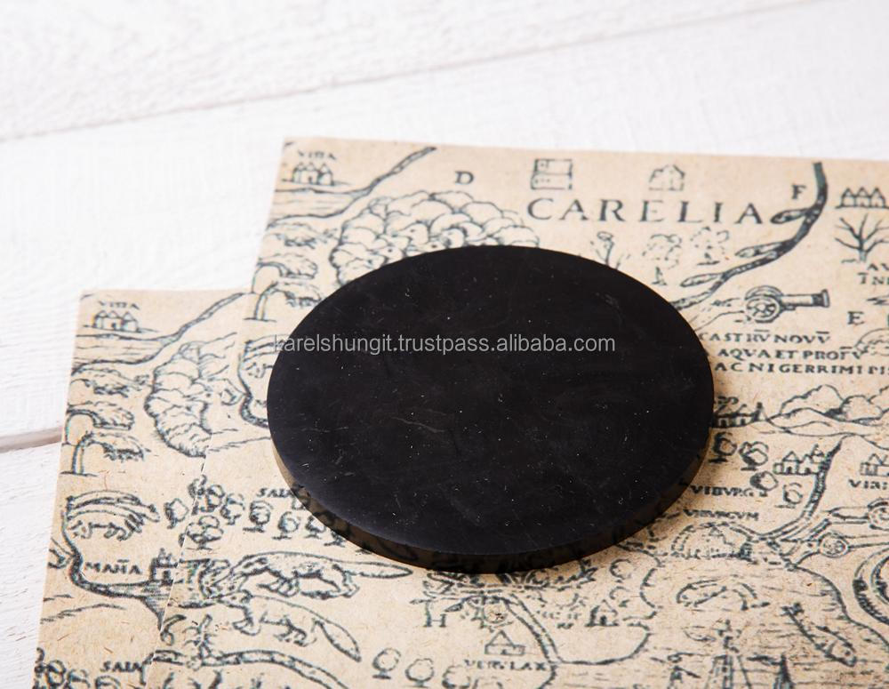 Неполированная защитная пластина shungite для сотового телефона 20 мм, 30 мм, 50 мм