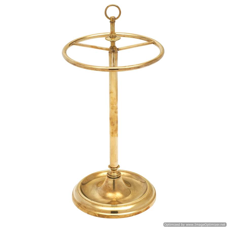 gold plated umbrella stand