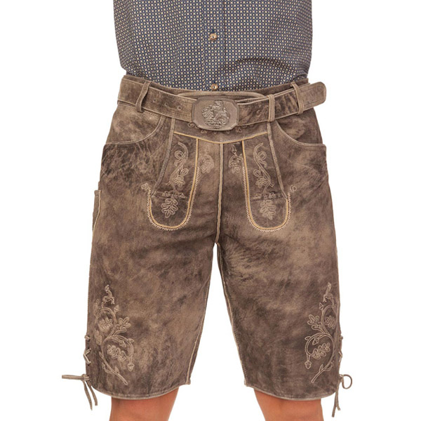 Новые модные немецкие кожаные шорты Lederhosen