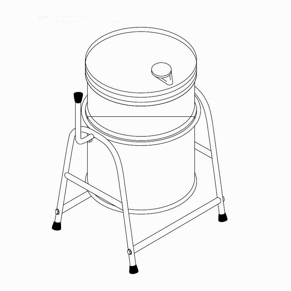 20L ROUND CAN OIL RACK