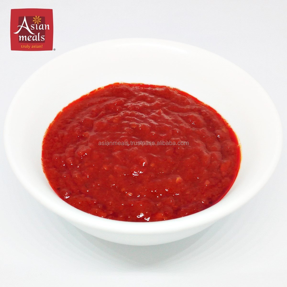 Малайзийская паста и соус Чили Sambal Tumis с азиатскими блюдами