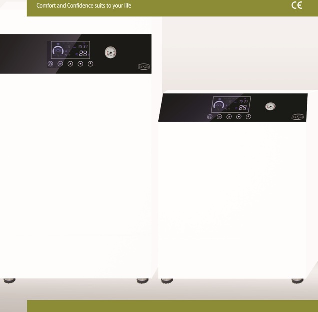 Electric Floor Standing Combi Boiler with internal Hot Water Tank