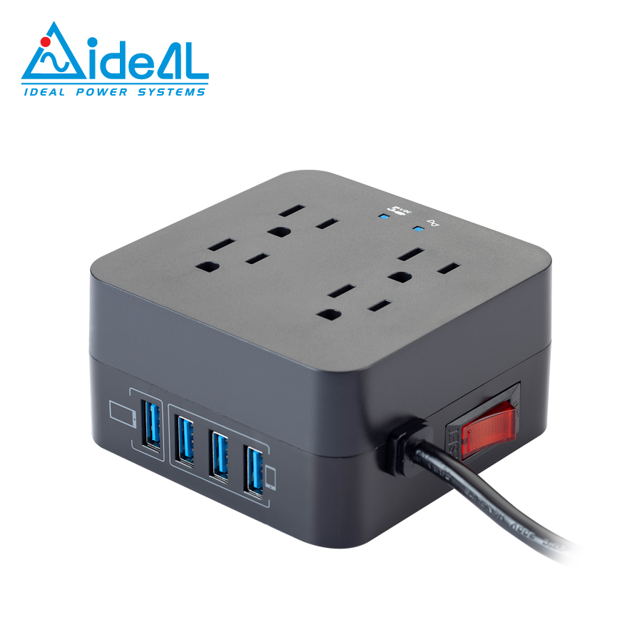 Сетевой фильтр с разъемом usb 4 шт.