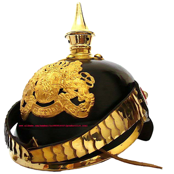 Немецкий шлем Pickelhaube, баварский шлем, Немецкие Шлемы Pickelhaube, немецкий баварский кожаный шлем