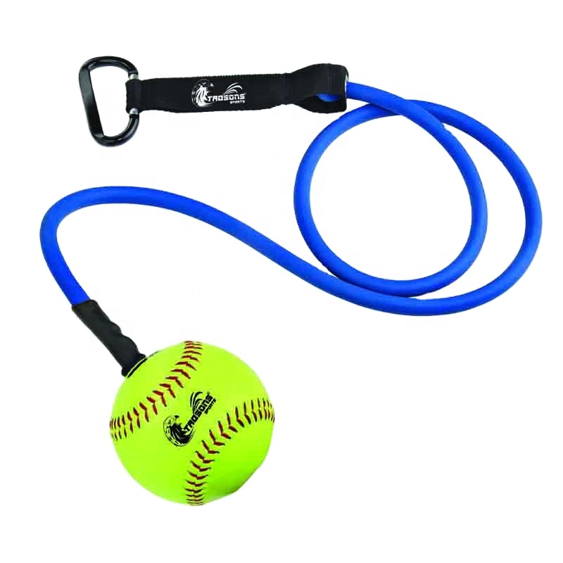 Trqsons Customize baseball Resistance Band , Balling Practice, Elastic Rope For Training