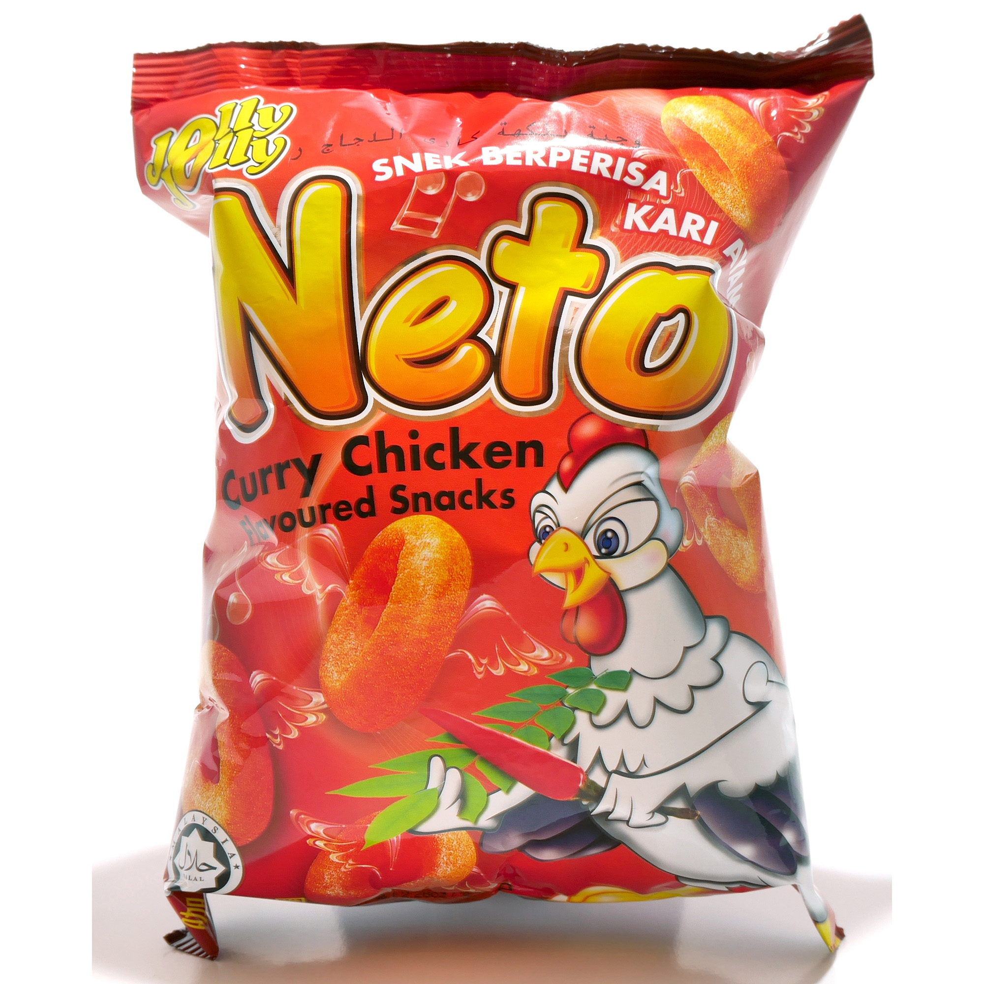 Hot Selling Grain Snacks Jolly Curry Chicken Snacks 16g Big Packet from Malaysia THOMYAM FOOD