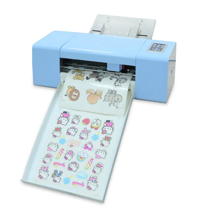 Factory New Mini Auto Paper Feed Label Sheet Cutter Camera A3 Mark Sticker Cutting Machine automatic