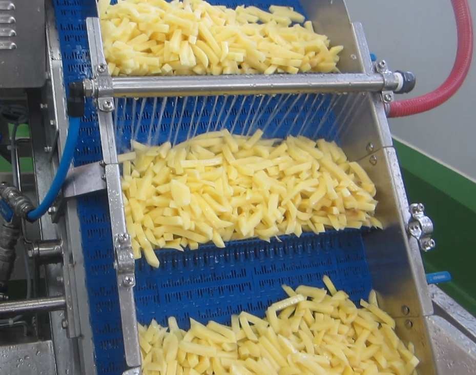 Производственная линия замороженного картофеля фри
