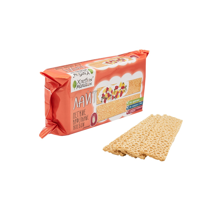 Легкая вафельная rye crispbreads «Хлебцы-молоди»