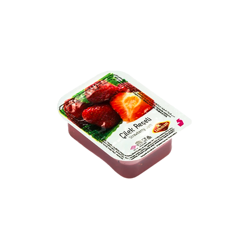 Хит продаж, свежий вкус Премиум-Качества, Упаковка из 20 г, 35% фруктового клубничного джема