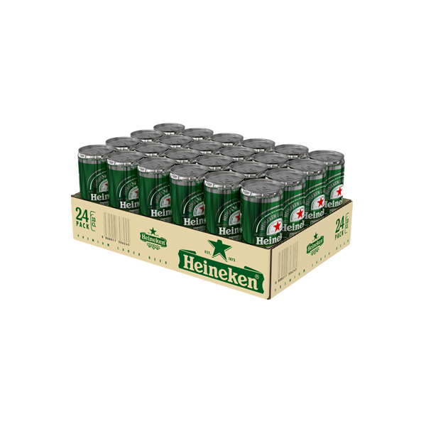 Heineken 250 мл/330 мл/500 мл Лагер пиво в баночках и бутылках
