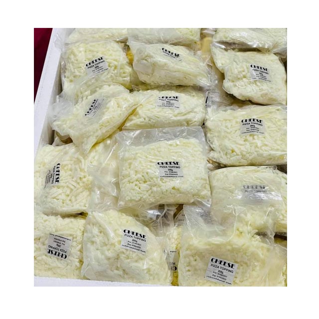 Высшее качество OEM замороженный белый Сыр Пицца Топпинг продукт из Таиланда на 100% экспорт известный бренд